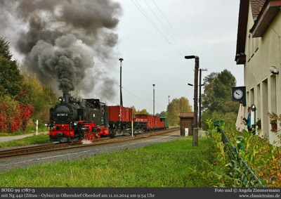 Es war einmal, Güterverkehr auf der Schiene - Fotogüterzug am 11.10.2014
