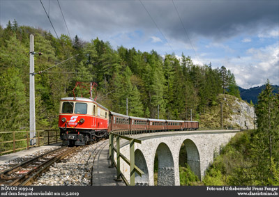 Frühsommer auf der Mariazellerbahn - Fotozug am 11.5.2019
