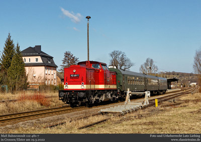 Fotofahrt nach Karsdorf - Fotozug am 19.3.2022
