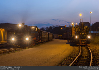 Es war einmal, Güterverkehr auf der Schiene - Fotozug am 24.4.2015