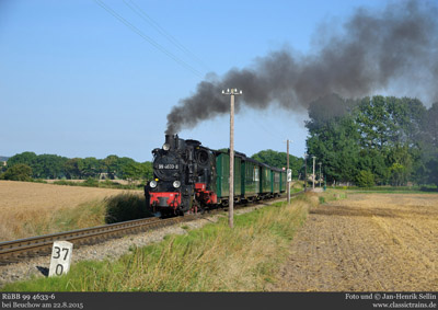 Dampf-Züge auf Rügen - Tag 1