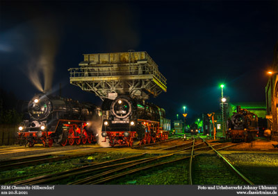 Nachtfotoparade im SEM Chemnitz-Hilbersdorf am 20.8.2021